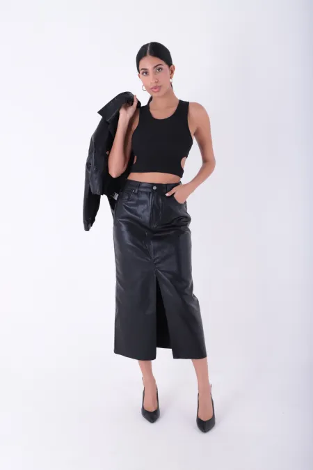 Uzun Kot Etek 1022-46-(S-XL) Uzun Kot Etek 1022-46-(S-XL)