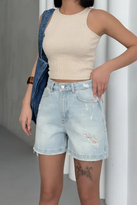 Denim Shorts 266-42-(S-XL-6) Denim Shorts 266-42-(S-XL-6)