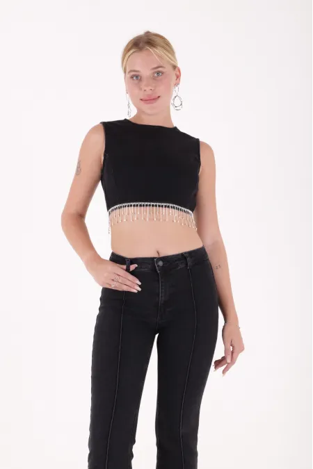 Stone Embellished Bustier 405-23-(SL-6) Stone Embellished Bustier 405-23-(SL-6)