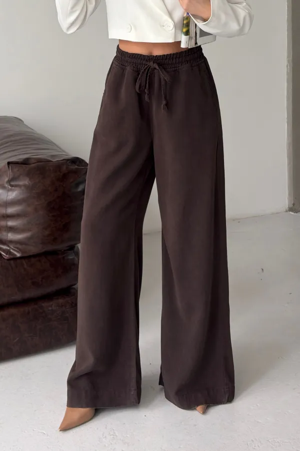 Lastikli Palazzo Pantolon  7150-78-(36-42-4)