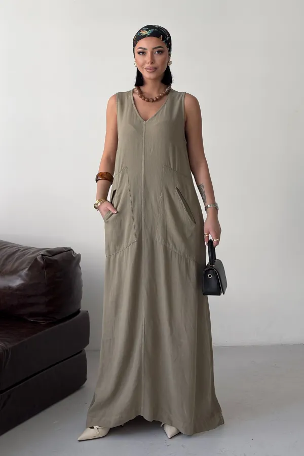 Cepli Oversize Elbise  HS3072-74-(S-L-3)