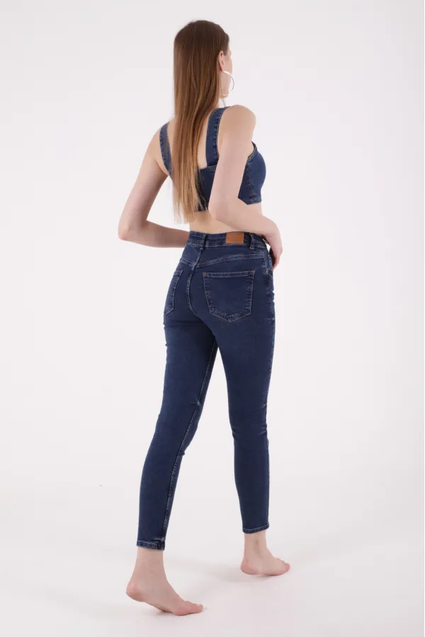 Kısa Boy Skinny Kot Pantolon 811-01-(26-31)