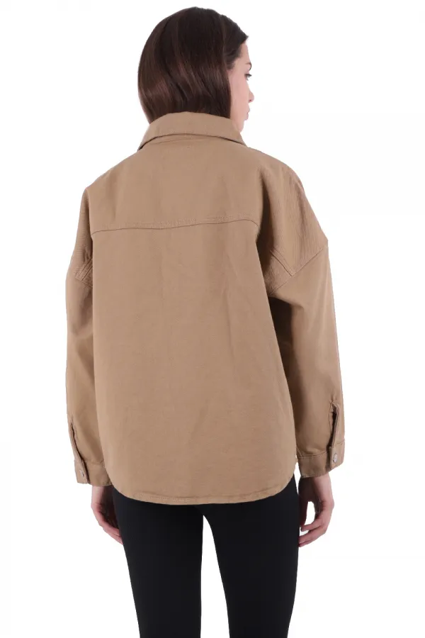 Oversize Kot Gömlek 664-66-(STD-4) Oversize Kot Gömlek 664-66-(STD-4)