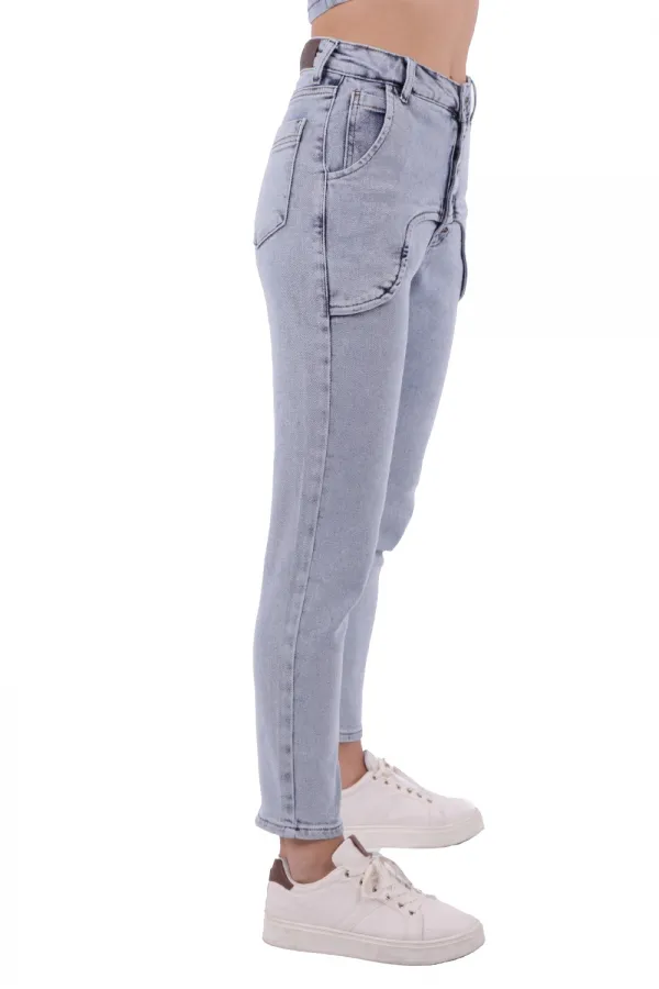Ön Ağı Parçalı Pantolon  1785-08-(26-31)