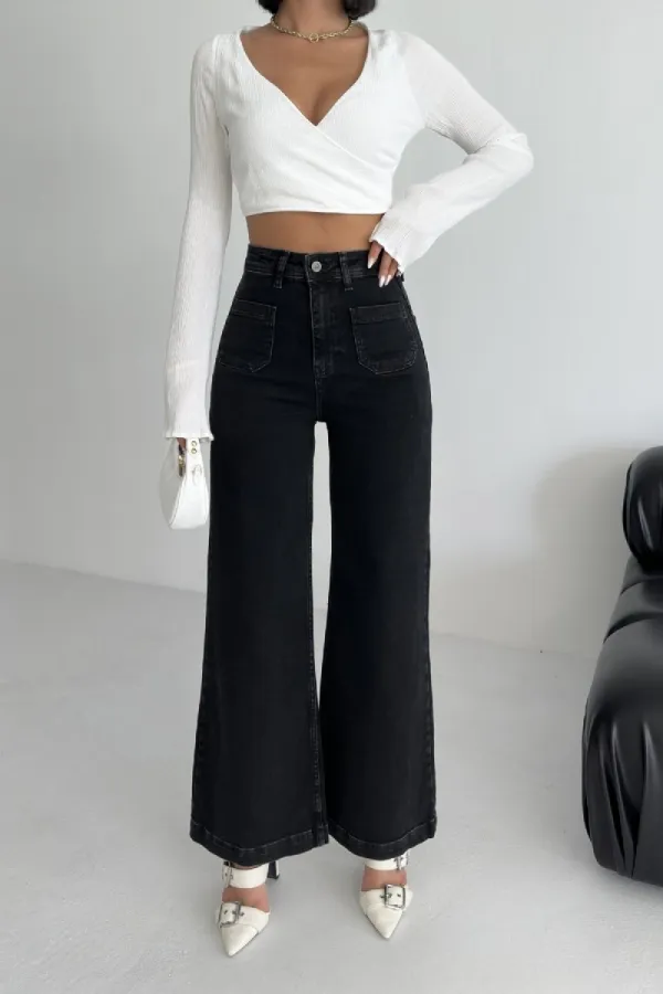 Front Pocket Detailed Jean  7079-23-(30-36) Regular Anthracite