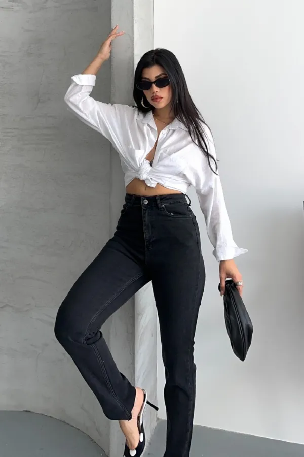 Mom Fit Kot Pantolon 1764-23-(27-32)