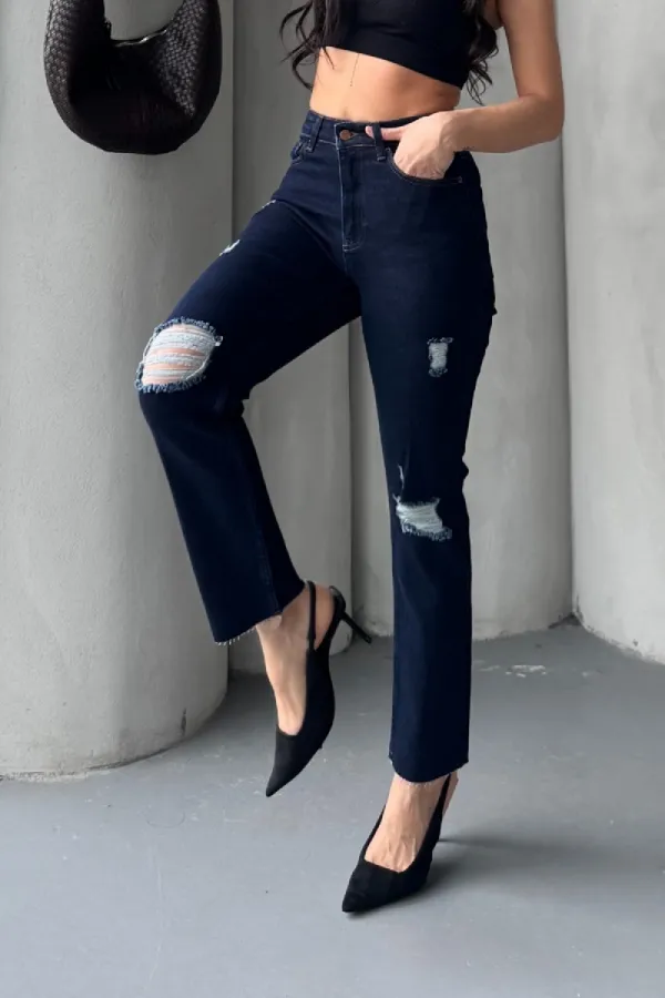 Jeans coupe mom 1900-17-(26-31)