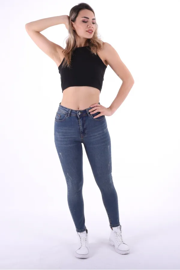 Skinny Kot Pantolon 819-02-(26-31)