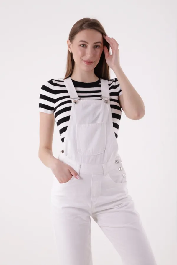 Mom Kalıp Kot Salopet 325-50-(S-XL-6)