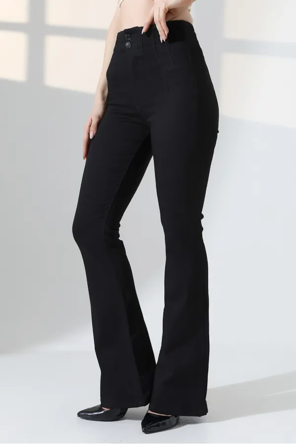 Pensli İspanyol Kot Pantolon  7021-07-(27-32)