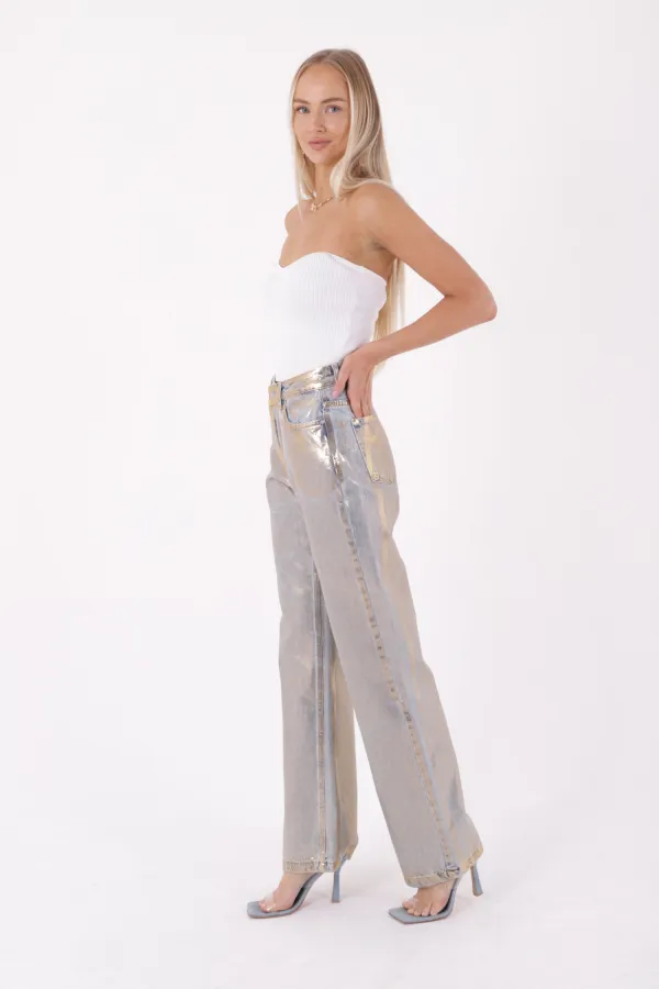 Bol Paça Relax Kot Pantolon  718-47-(26-31)