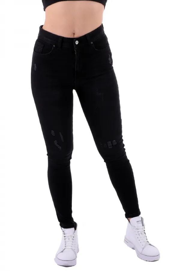 Az Yırtıklı Skinny Kot Pantolon  826-03-(30-36)