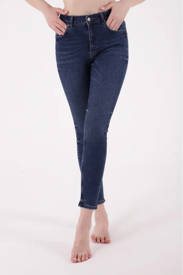 Kısa Boy Skinny Kot Pantolon 811-01-(28-33) Kısa Boy Skinny Kot Pantolon 811-01-(28-33)