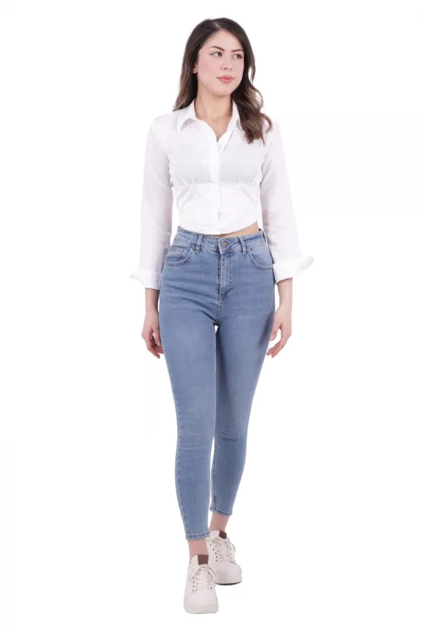 Jeans skinny courts 810-15-(28-33)