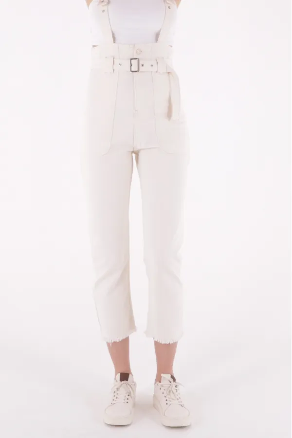 Beli Kemerli Salopet Tulum Kot Pantolon  327-80-(S-XL-6)