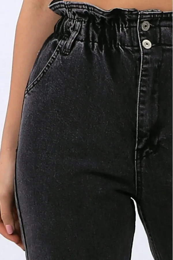 Beli Lastikli Kot Pantolon 759-33-(27-32) Beli Lastikli Kot Pantolon 759-33-(27-32)