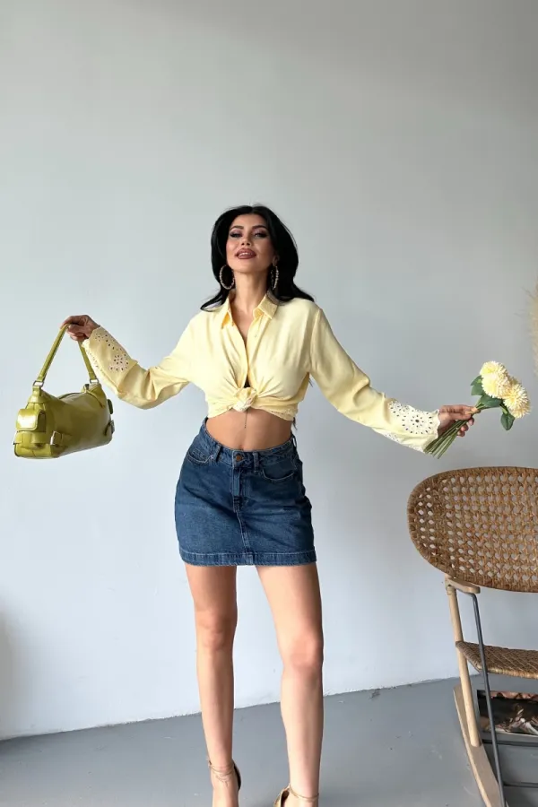 Mini Kot Etek 1046-01-(36-42-6-2)