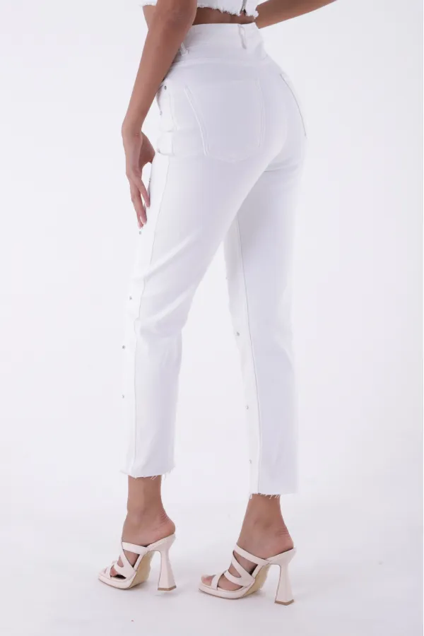 Droplu Mom Fit Pantolon  1724-50-(26-28)