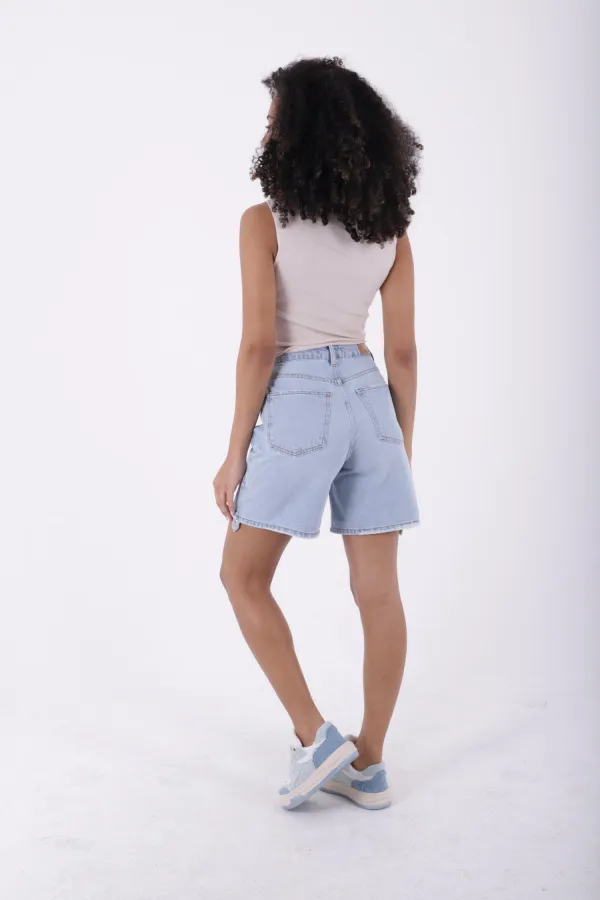 Duble Paça Kot Şort 292-42-(S-XL-6) Duble Paça Kot Şort 292-42-(S-XL-6)