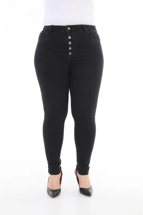 Önü 5 Düğmeli Skinny Kot Pantolon  755-23-(30-36)