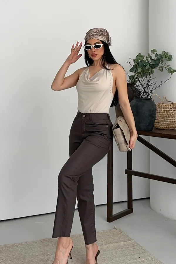 Mom Fit Pantolon  7072-72-(27-32)