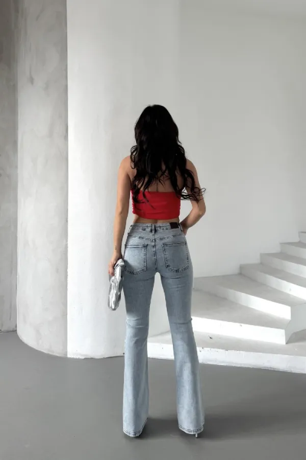İspanyol Skinny Kot Pantolon  867-08-(30-36)