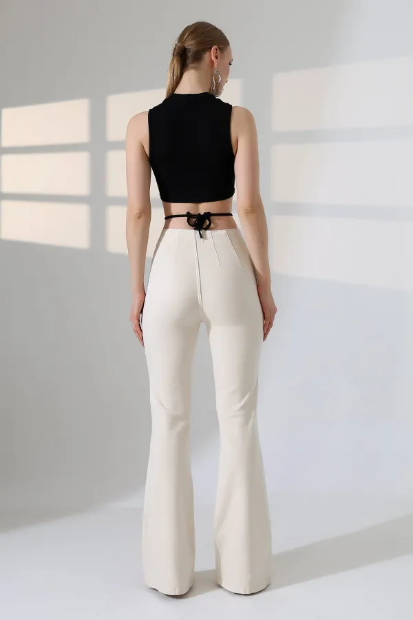 Pensli İspanyol Kot Pantolon  7021-80-(26-29-4)