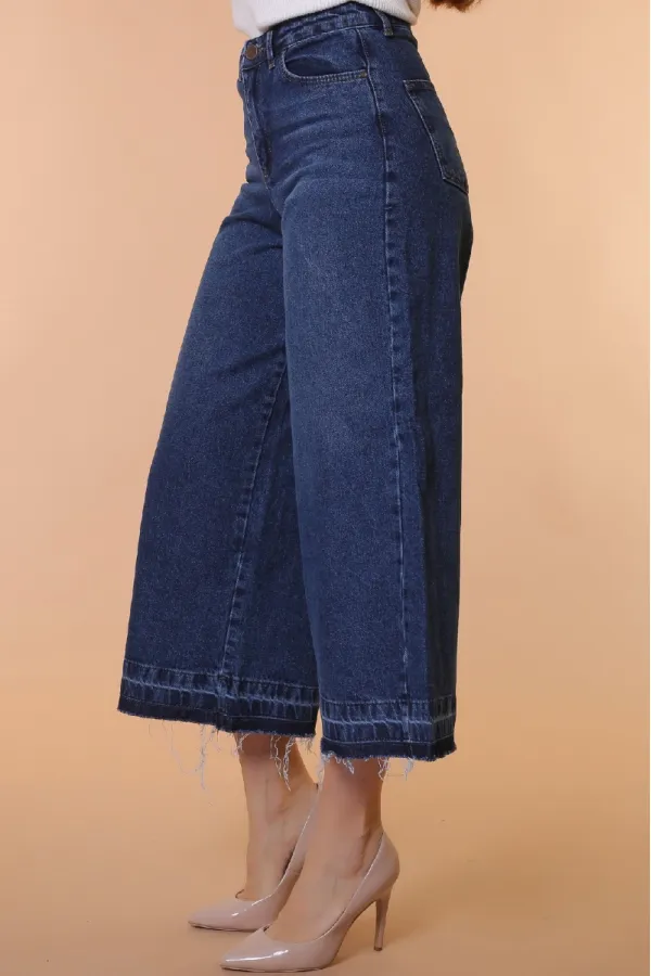 Sökük Paçalı Relax Kot Pantolon  787-01-(S-XL-6)