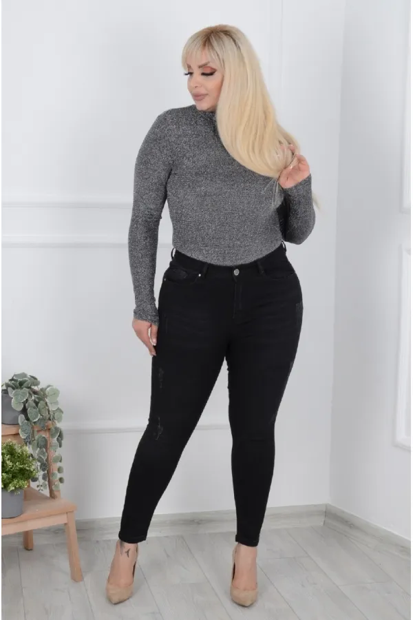 Yıpratmalı Kot Pantolon  519-03-(38-44)