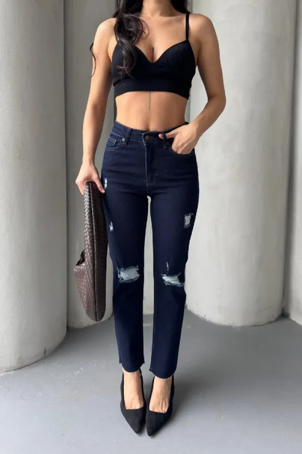 Jeans coupe mom 1900-17-(26-31)