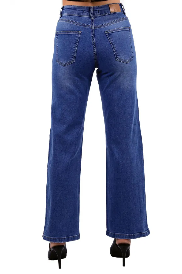 Yanı Çıtçıt Detaylı Pantolon  992-15-(27-32)