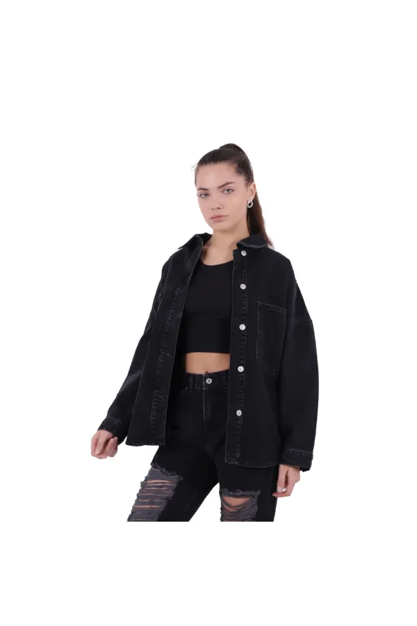 Oversize Kot Gömlek 664-23-(STD-4) Oversize Kot Gömlek 664-23-(STD-4)