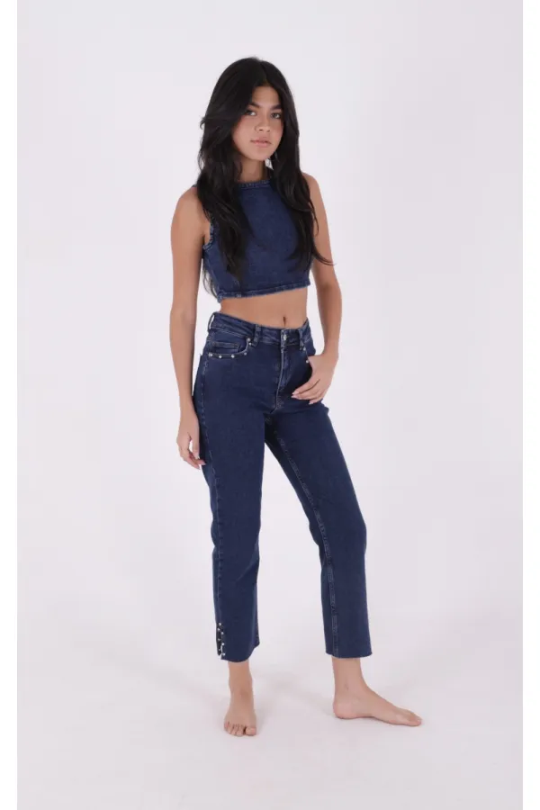 Flare Leg Mom Jeans 1774-26-(26-31) Flare Leg Mom Jeans 1774-26-(26-31)