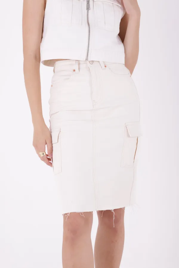 Kargo Cepli Kot Etek 1043-80-(XS-L-7)