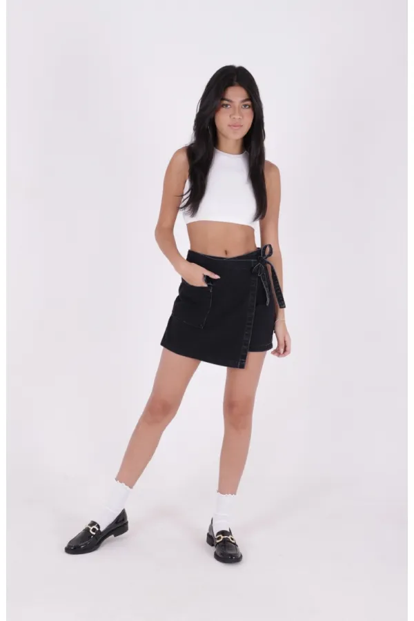 Short Denim Skirt 1047-23-(S-XL-6) Short Denim Skirt 1047-23-(S-XL-6)