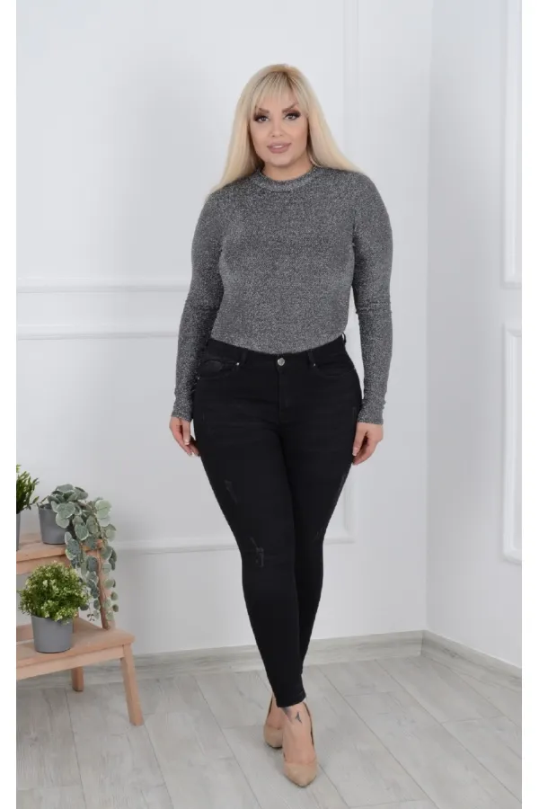 Yıpratmalı Kot Pantolon  519-03-(44-50)