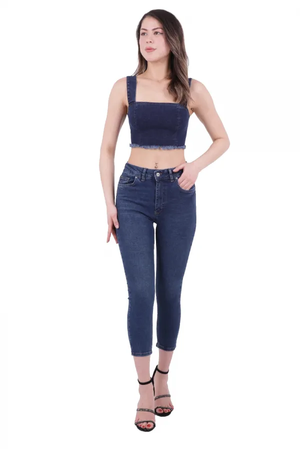 Jeans skinny courts 810-01-(26-30)