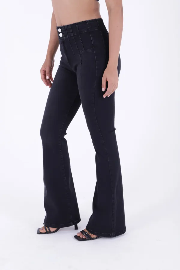 Pensli İspanyol Kot Pantolon  7021-03-(27-32)