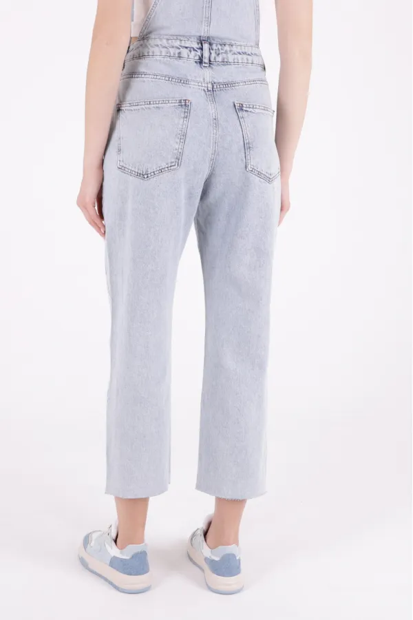 Mom Denim Overalls 325-08-(S-XL-6) Snow Light Blue Mom Denim Overalls 325-08-(S-XL-6) Snow Light Blue