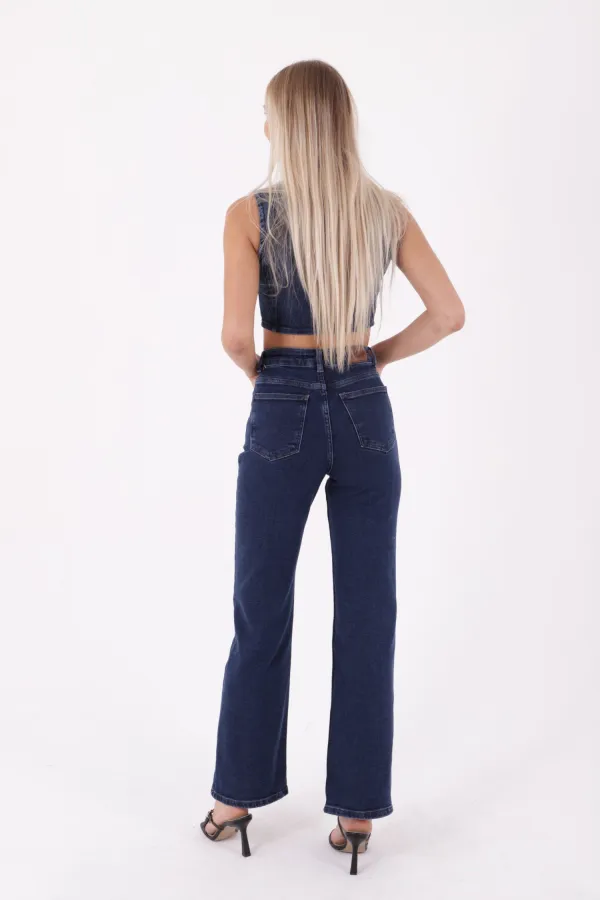 Jeans décontractés à ourlet cousu 7026-26-(28-33)