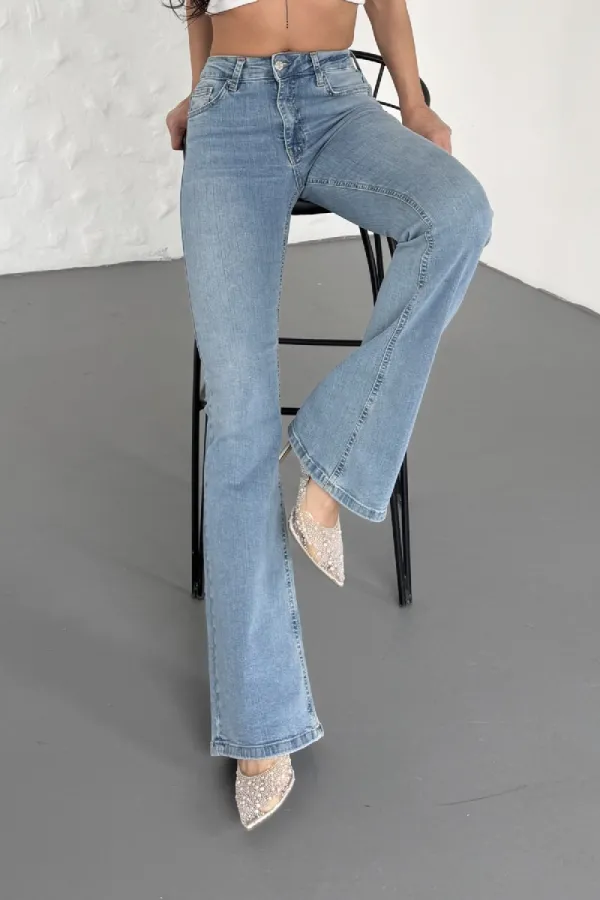 İspanyol Skinny Kot Pantolon 867-15-(27-32)