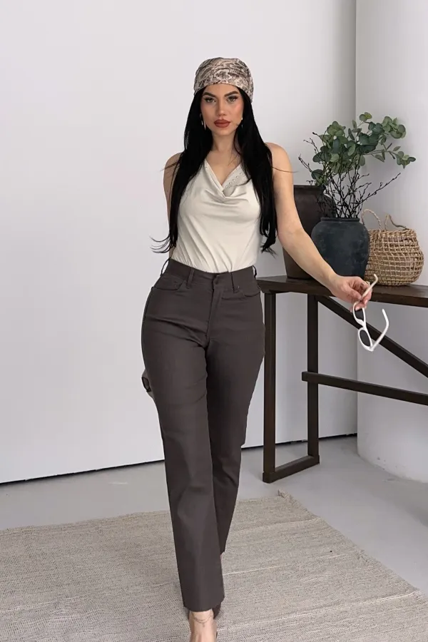 Mom Fit Pantolon  7072-72-(27-32)