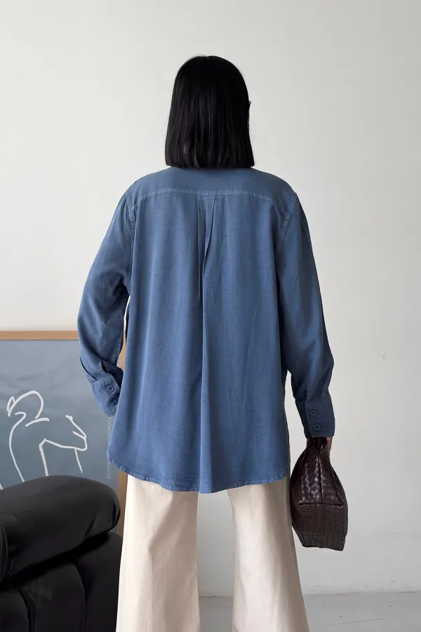 Düğmeli Gömlek HS623-98-(S-XL)