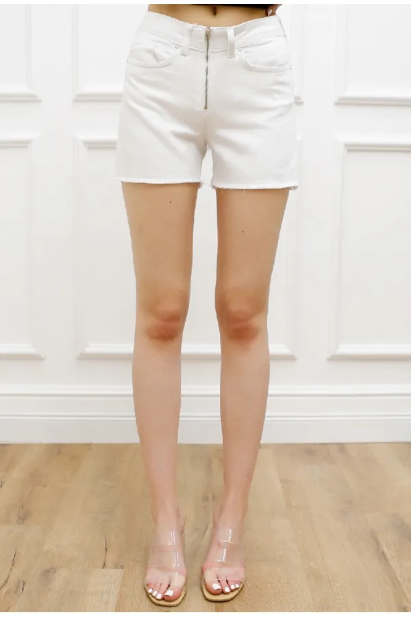 Front Zipper Denim Shorts 224-50-(S-XL-6) Front Zipper Denim Shorts 224-50-(S-XL-6)