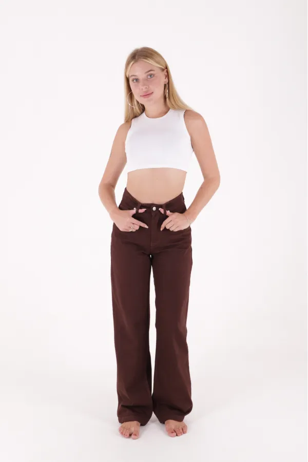 Bol Paça Relax Kot Pantolon  718-78-(30-36)