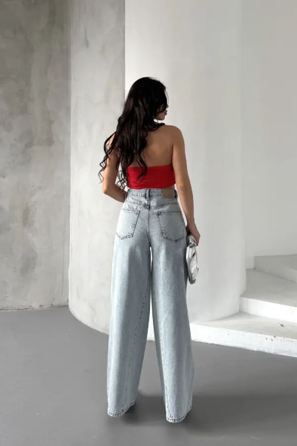 Jean baggy patchwork 7045-42-(27-32)