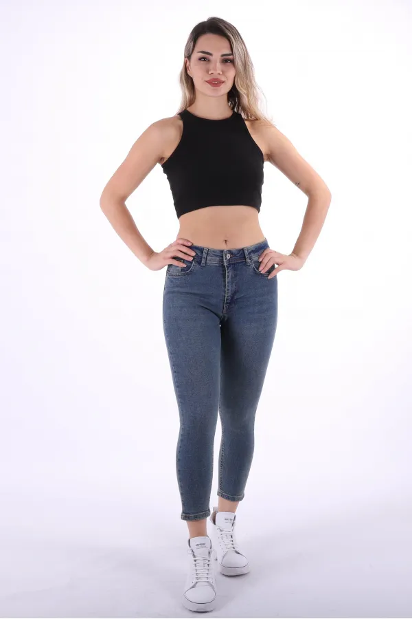 Jeans skinny courts 810-02-(26-31)
