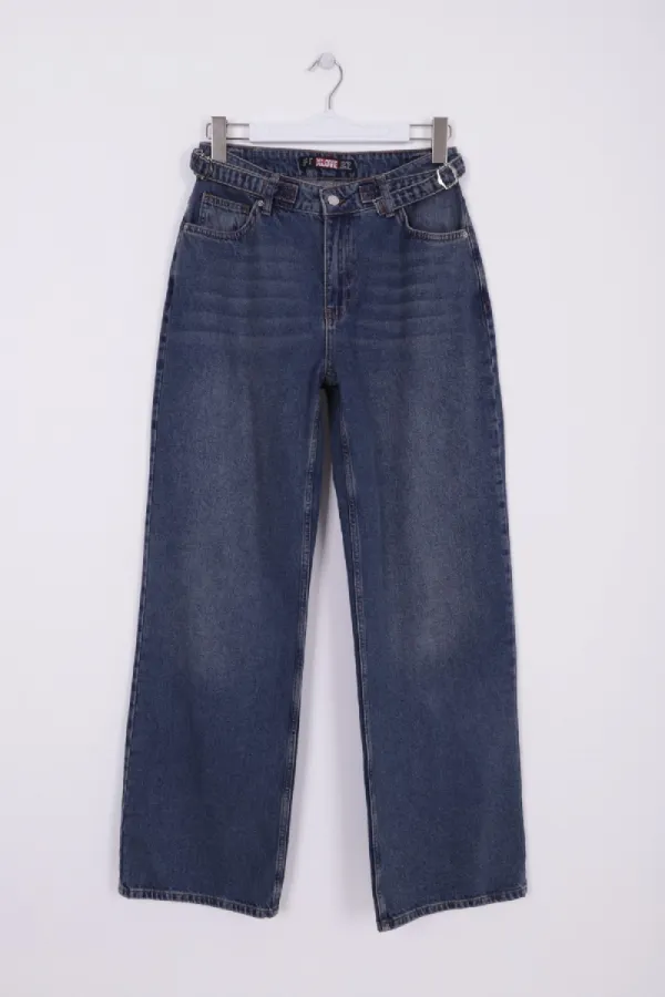 Baggy Relax Kot Pantolon  7042-62-(28-33)