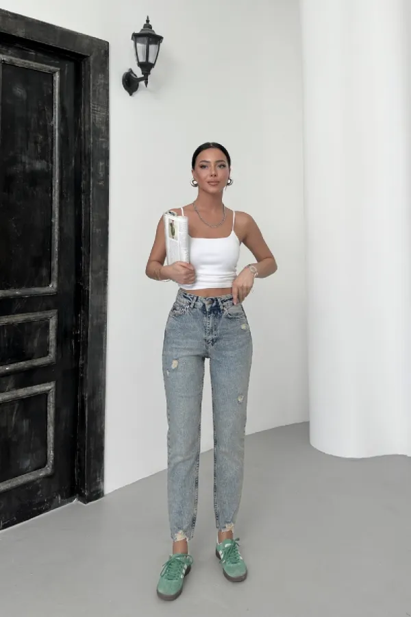 Laser-cut Jeans 884-62-(26-31)