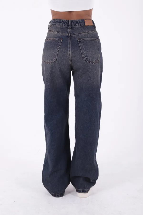 Wide Leg Relax Jeans 718-19-(26-31)
